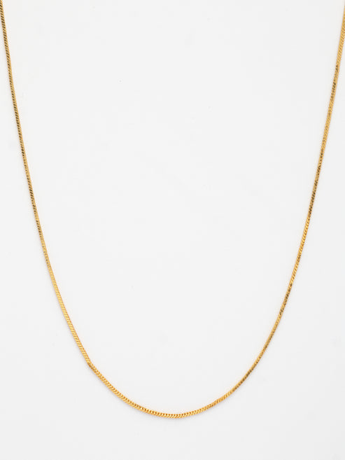 Women's Gold-Plated Minimal Chain