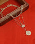 Embossed Pendant Triple-Layered Necklace Destiny Jewels