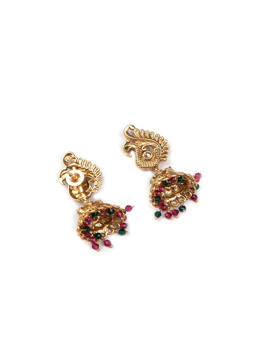 Exquisite Ruby Green Hydra Necklace Set For Special Occasions