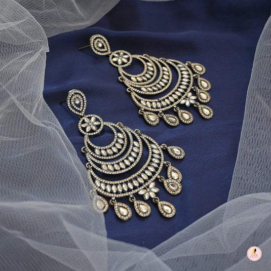 Samiksha Silver Danglers