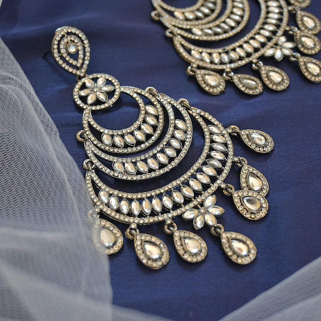 Samiksha Silver Danglers