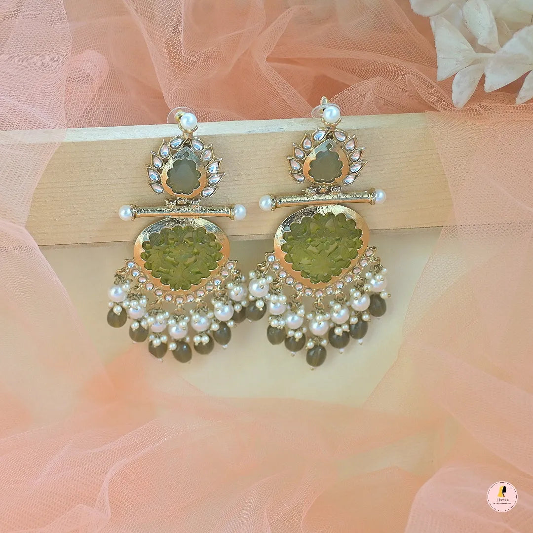 Mohini Colorful Unique Earrings