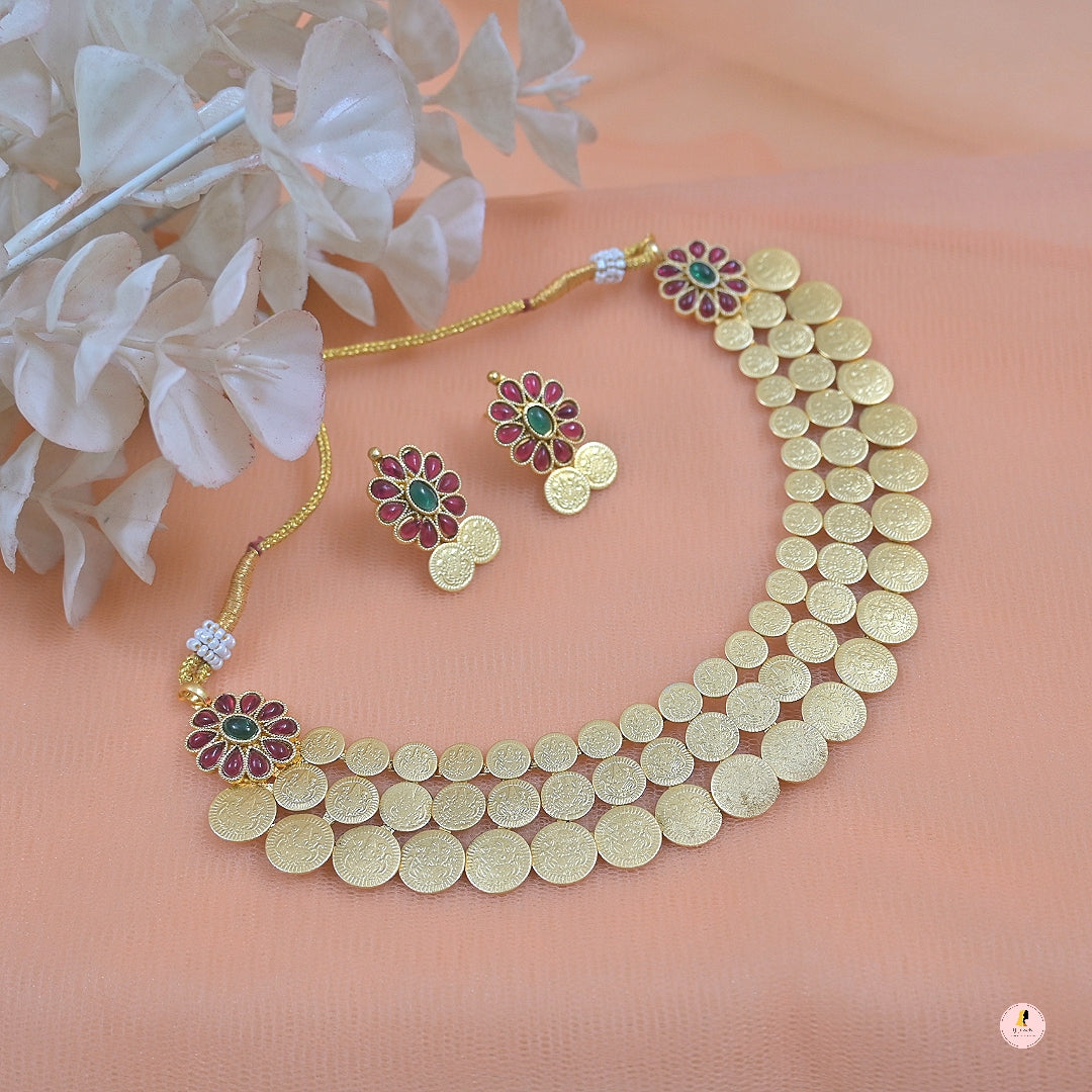 Lavanya Gold Plated Unique Set