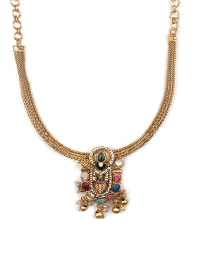 Lord Tirupati Sleek Choker Set