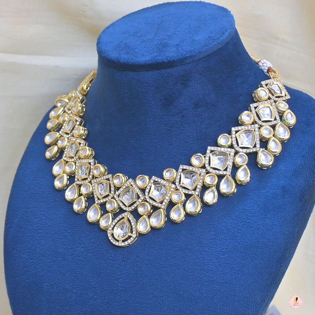 Premium Kundan Neckpiece For Her