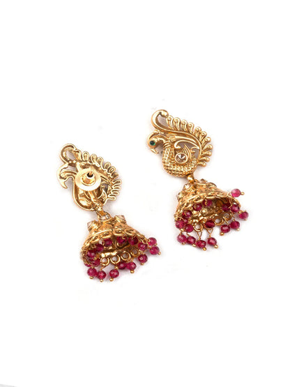 Exquisite Ruby Hydra Necklace Set For Special Occasions