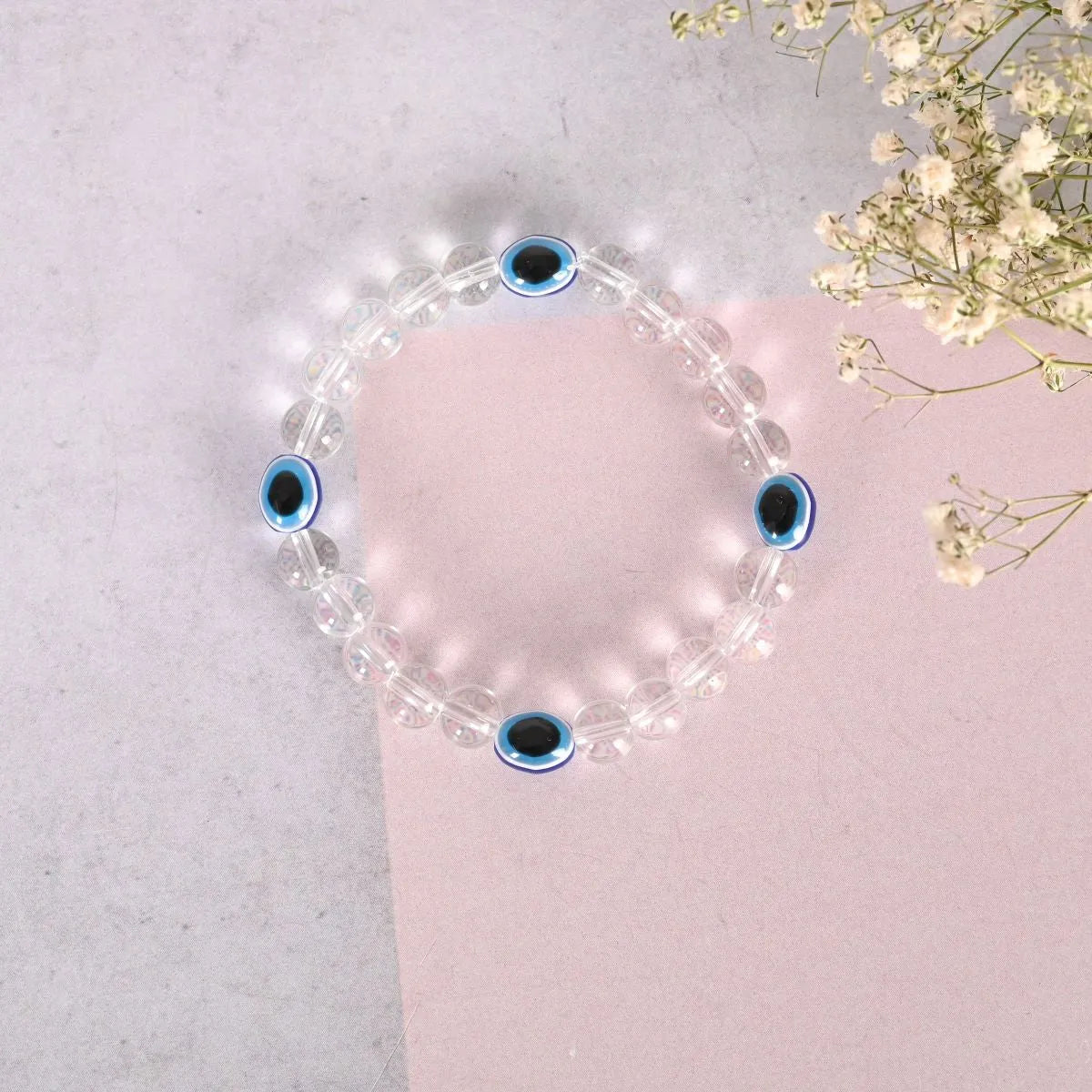 Evil Eye Crystal Braclet