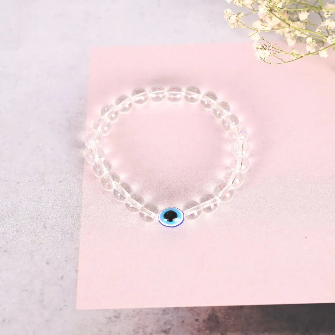 Evil Eye Crystal Braclet