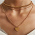 Fashionable Gold Plated Heart Shape Pendant Necklace Destiny Jewels