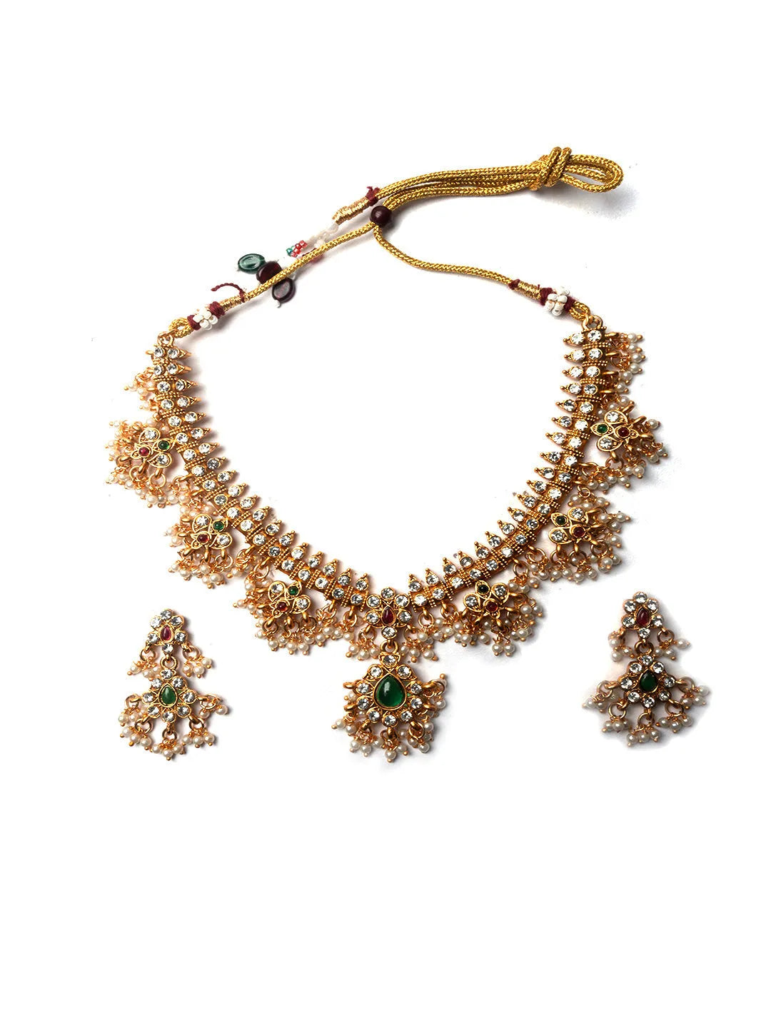 Royal Guttupusalu Designer Necklace Set