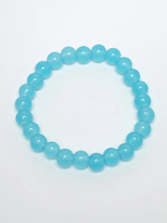 Unisex Set Of 7 Artificial Beads Bracelet