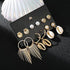 Trending Pearl & Shell Design Stud & Drops Set Comb Earring For Women Destiny Jewels