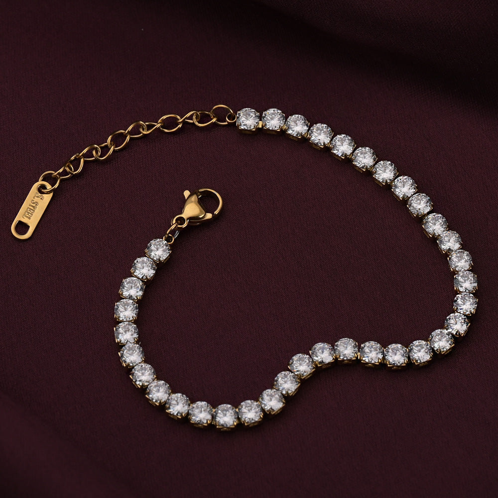 Diamond Affair Tennis Waterproof Bracelet