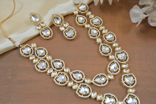 Prabhjot Polki Kundan Short Mala Set