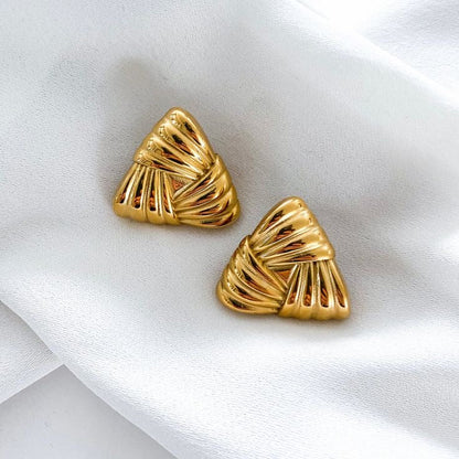 Triad Antitarnish Stud Earrings