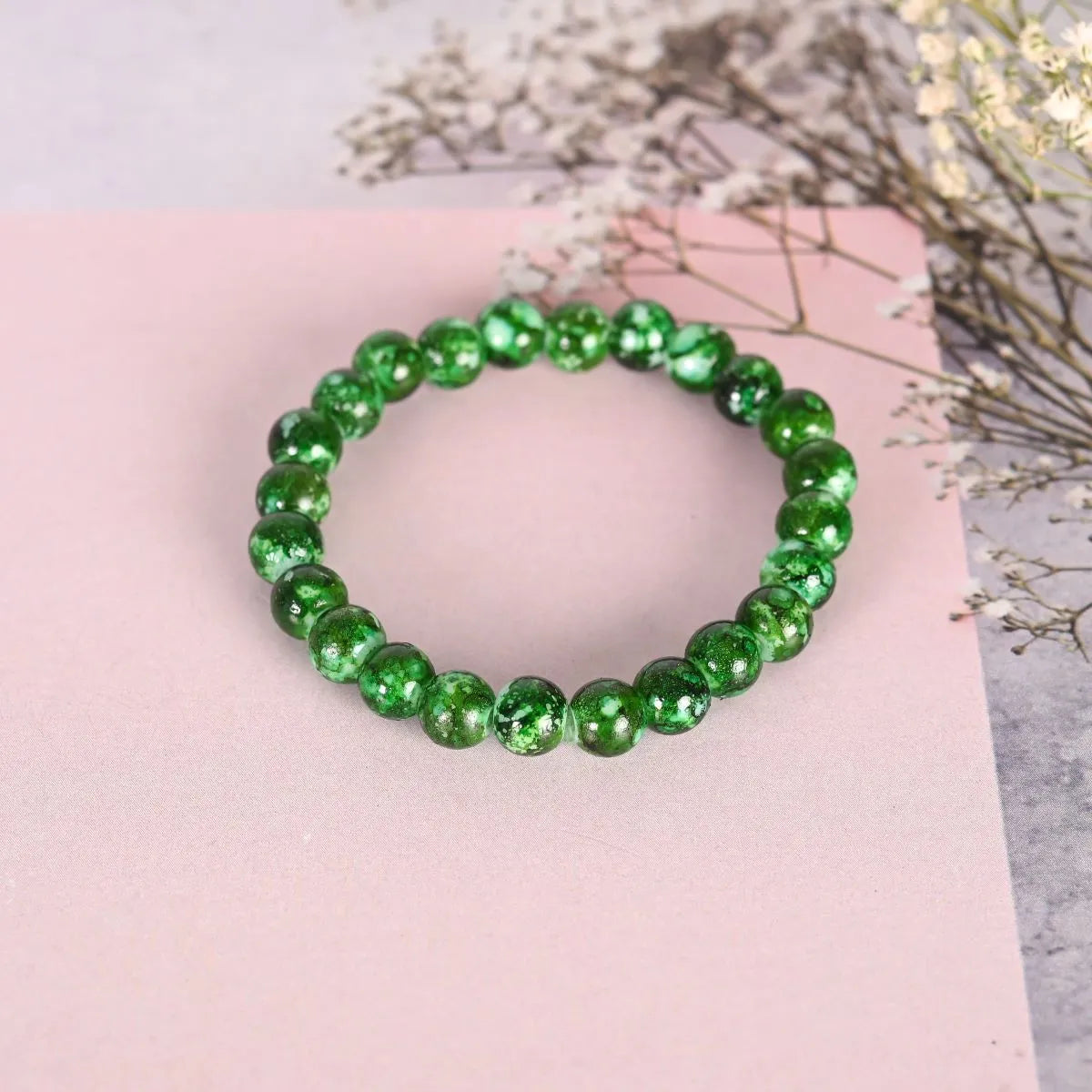 Marbel crystal bracelet