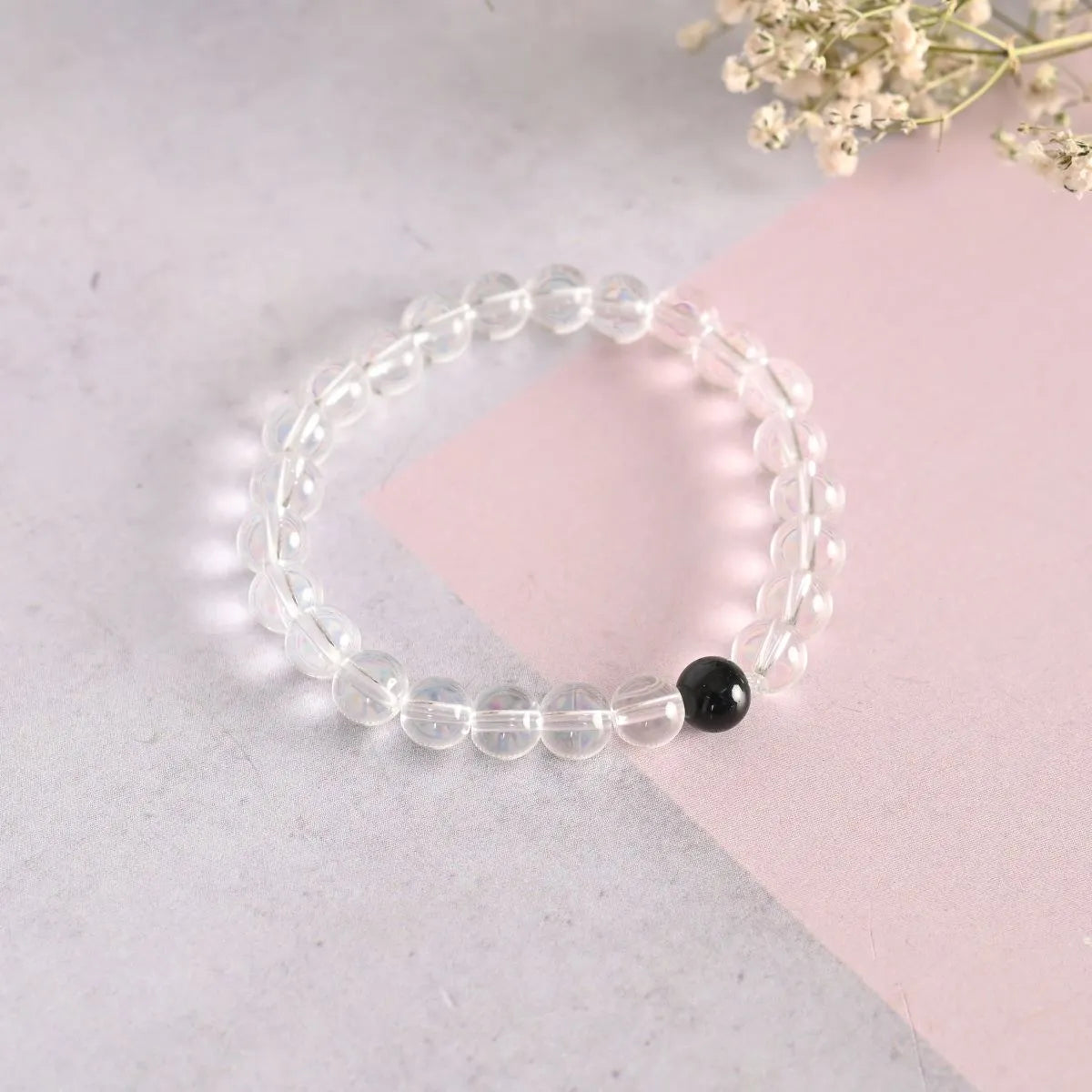 Marbel crystal bracelet