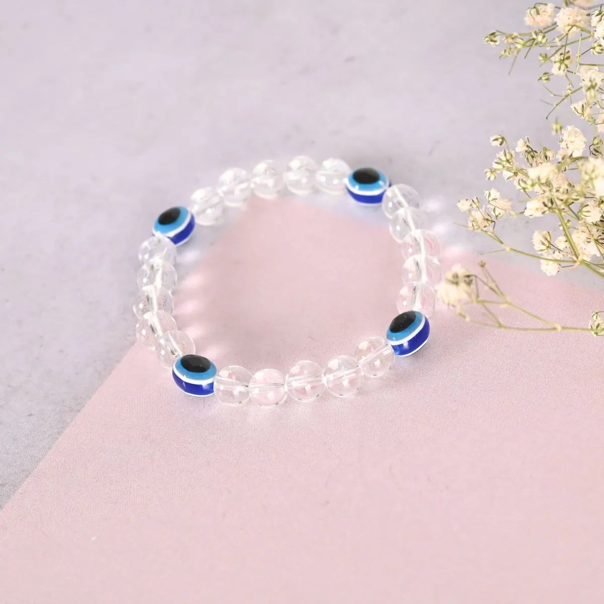 Evil Eye Crystal Braclet