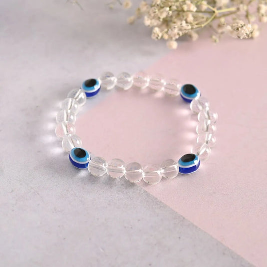 Evil Eye Crystal Braclet