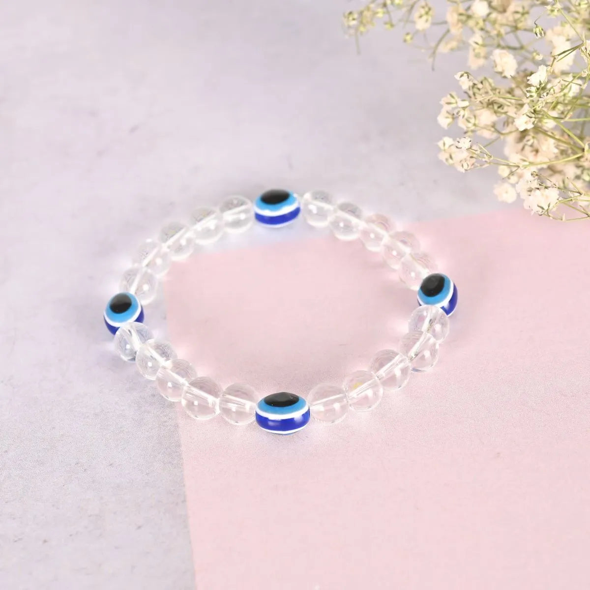 Evil Eye Crystal Braclet