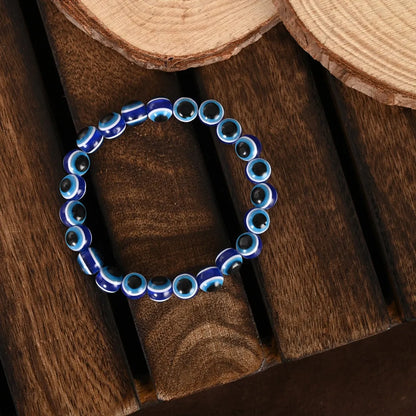 Black Evil Eye Adjustable Bracelet