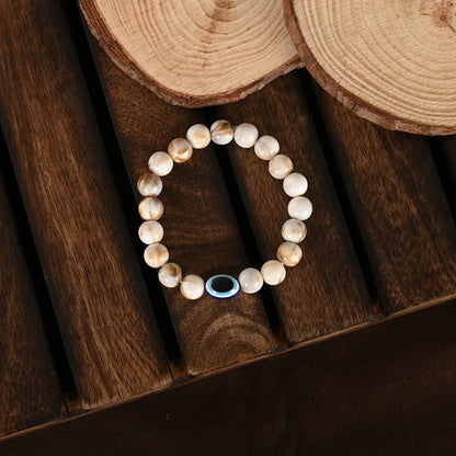 Black Evil Eye Adjustable Bracelet