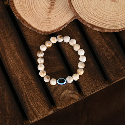 Black Evil Eye Adjustable Bracelet