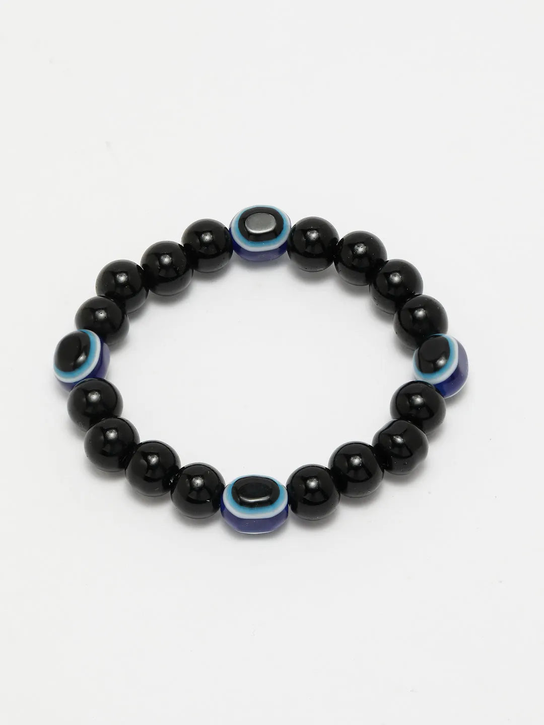 Unisex Black Evil Eye Adjustable Bracelet