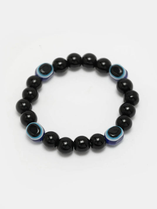 Unisex Black Evil Eye Adjustable Bracelet