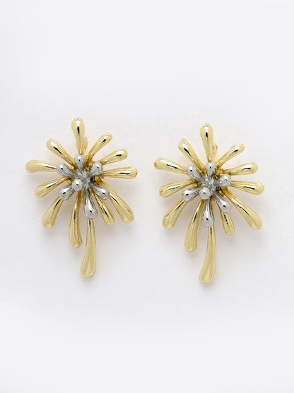 Gold-Plated Drop Earrings