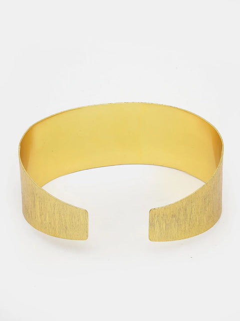 Gold-plated Western Cuff Bracelet