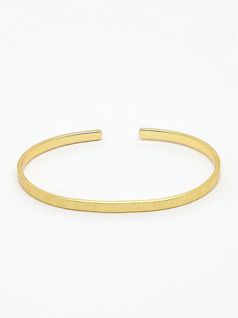 Gold-plated Western Cuff Bracelet