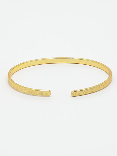 Gold-plated Western Cuff Bracelet