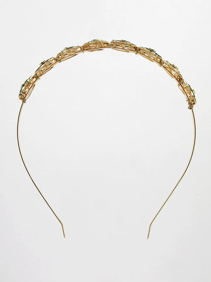 Gold-Plated Kundan Embellished Hairband