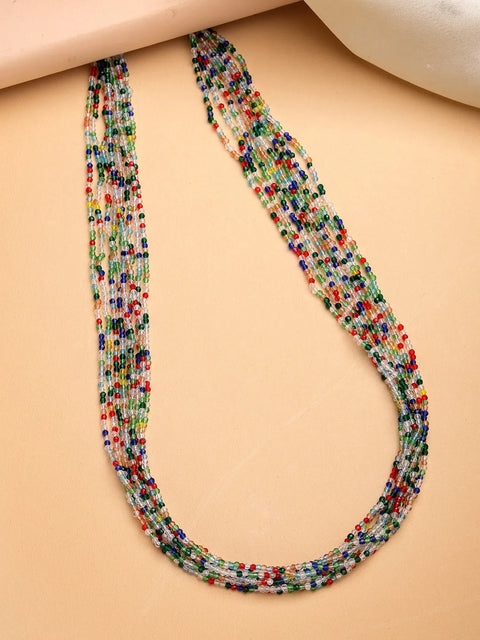 Multi-Coloured Handcrafted Necklace