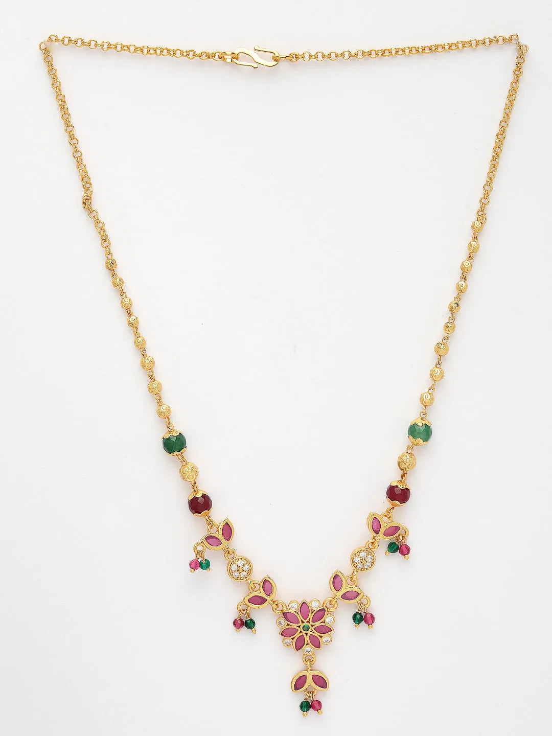 Multicolor Gold-Plated Minimal Chain