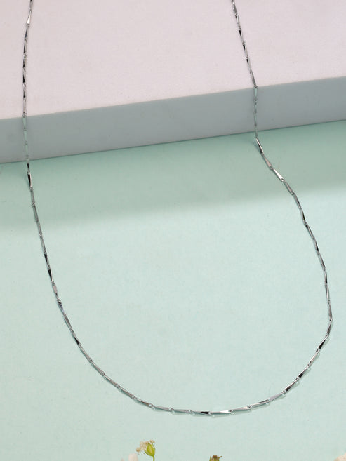 Women's Silver-Plated Chain