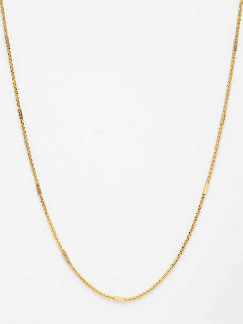 Women's Gold-Plated Minimal Chain