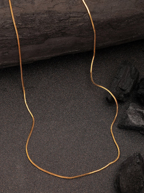 Women's Gold-Plated Minimal Chain