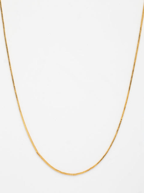 Women's Gold-Plated Minimal Chain