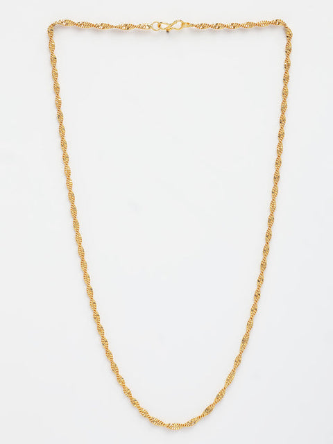 Women's Set of 3 Gold-Plated Minimal Chain