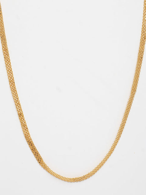 Women's Set of 3 Gold-Plated Minimal Chain