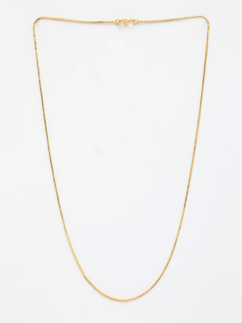 Women's Set of 3 Gold-Plated Minimal Chain