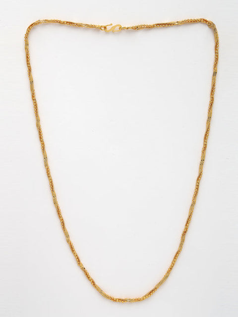 Women's Set of 5 Gold-Plated Minimal Chain