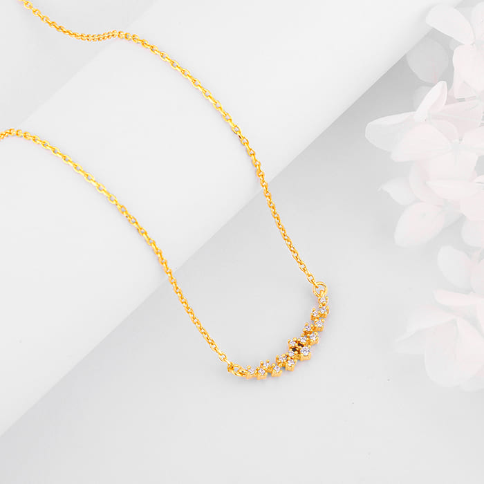 925 Sterling Silver Stay Golden Necklace