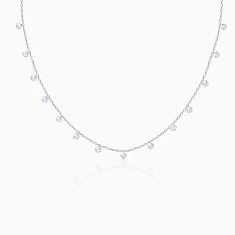 925 Sterling Silver Queens Necklace