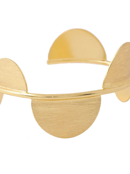 gold plated adjusted kada bracelet