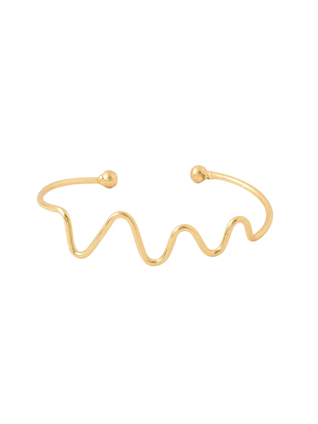 gold plated adjusted kada bracelet