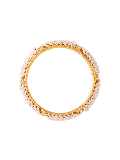 Set of 4 Pearl studded Bangles