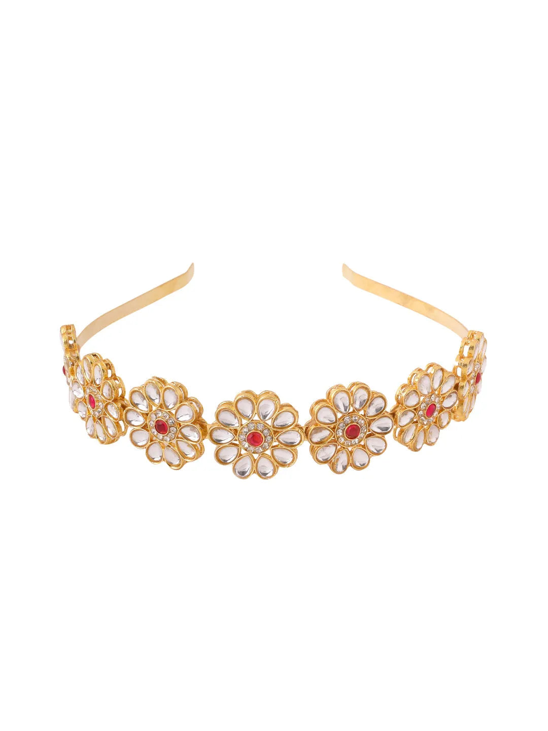 Kundan Studded Hair Band